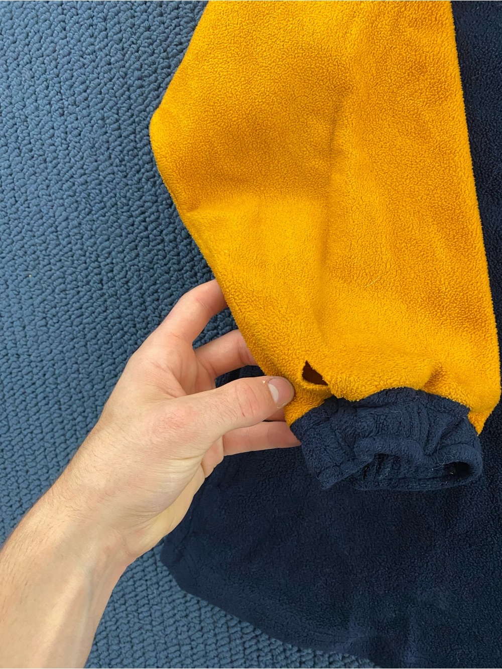 Vintage Reebok Quarter-Zip Fleece - Picture 5 of 9